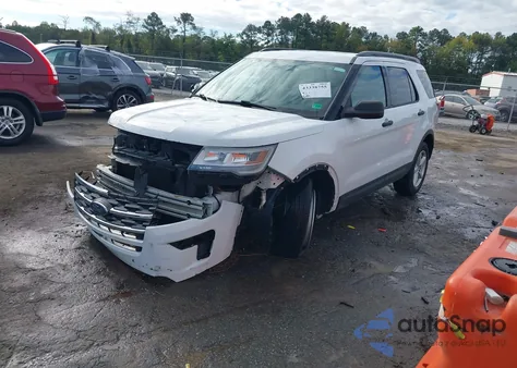2018 Ford Explorer z USA, uszkodzony, nr VIN 1FM5K7B87JGA57120